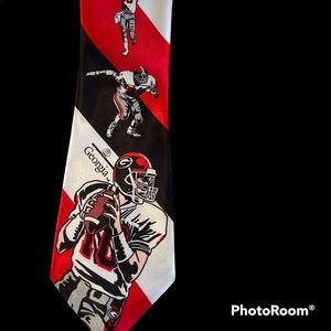 GEORGIA FOOTBALL HARRIS LAWRENCE MENS TIE